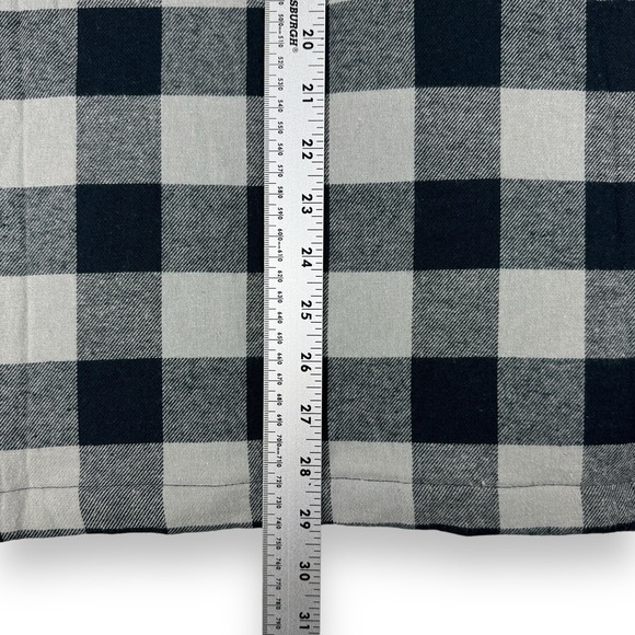 AdventuRidge Flannel XL Shirt Shacket Mens Quilt Lined Plaid Black Gray New - Picture 11 of 14
